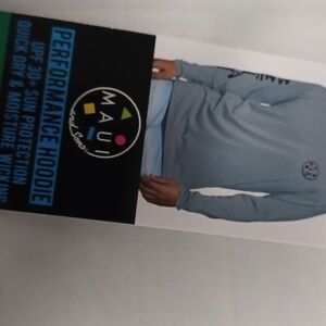 Performance Hoodie for Men - Blue